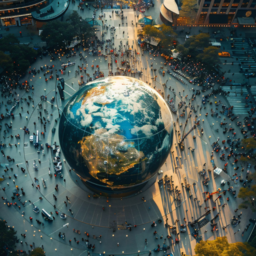 Students participating in a cultural exchange program